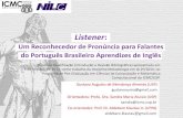 Apresentação do PowerPoint - nilc.icmc.usp.brnilc.icmc.usp.br/listener/media/discmetod_apres.pdf · pronúncia para falantes do português brasileiro (PB) aprendizes de inglês,