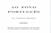341gina completa) - Portal Anarquista · OUEM É ADRIANO BOTELHO Adriano Botelho, autor deste brado ao POVO PORTUGUÊS. no dos res em Angra do Herdsmo 12 de Sefembro de 1892. Ali