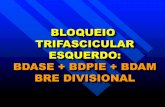 Bloqueio Trifascicular Esquerdo - fiaiweb.comfiaiweb.com/.../uploads/2017/07/Bloqueio-Trifascicular-Esquerdo.pdf · Os bloqueios divisionais ântero superior (BDASE) e póstero-inferior