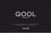 QOOL - Delta Q - Selecção de Idioma Capacidade do depósito de cápsulas usadas: 10 cápsulas ... • Todas as obrigações do fabricante baseiam-se no respectivo contrato de compra