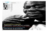 4 abrIl 2011 HOT news boletim informativo oficial ugal · possibilidade de adquirirem cD de jazz, onde músicos nacionais e estrangeiros estão representados, criando para isso, durante