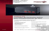 PAMAS S50 Contador de Partículas Online para monitoramento ... · Alerta em caso de abrasão: Inicio de falhas em sistemas de óleos hidráulico e de lubrificação resultam no aparecimento