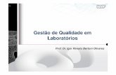 Gestão de Qualidade em Laboratórios - ITAL - … a importância da qualidade nos dias atuais ? Qualidade do produto é a capacidade deste em atender as necessidades e • Preço
