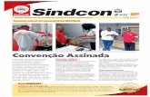 Campanha salarial nas concessionárias 2017/2018 · Luiz Cruz e Kleber Santos, diretores do Sindcon, fazem trabalho de base durante aplicação do plebiscito Convenção Assinada