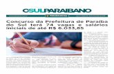 Concurso da Prefeitura de Paraíba do Sul terá 74 vagas e …paraibadosul.rj.gov.br/arquivos/transparencia_download/13/Jornal O... · banca organizadora do processo seletivo. O primeiro