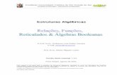 Estruturas Algébricas - inf.pucrs.brrvieira/cursos/lac/RelFReAB.pdf · Este material é de apoio para a disciplina de Estruturas Algébricas, oferecida ao curso de Informática da