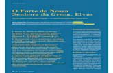 O Forte de Nossa Senhora da Graça, Elvas - gecorpa.pt 07.pdf · dos ensaios físicos e mecânicos realizados comprovam que as argamassas estão em bom estado de conservação, o