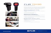 FLIR TG130 - flirmedia.com · acessível encontrar falhas em sistemas elétricos, prediais, ar condicionado, além de ajudar diversas tarefas do dia a dia. Reduza os gastos com energia.