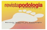 Revista Digital de Podologia Digital Gratuita... · RESUMEN La diabetes es un síndrome metabólico de ori-gen múltiple, decurrente de la falta de insulina y/o de la incapacidad