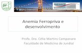 Anemia Ferropriva e desenvolvimento - Hemo 2018hemo.org.br/aulas/pdf/12-11/HEMATO-PED/12-17H00-CELIA-MARTINS... · pelo menos 3 meses apesar da correção da anemia com a terapia