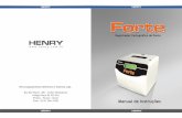 Fone: +55 41 3661-0100 Manual de Instruções · Eletrônicos e Sistemas Ltda. Desenvolveu o relógio de ponto eletrônico Henry Forte.. ... Leia o manual do equipamento antes de