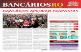 Informativo do Sindicato dos Bancários e Trabalhadores do Ramo Financeiro de ... · 2016-10-21 · movimento sindical questões rela-tivas ao estabelecimento, ... cípios de Rondônia.