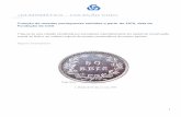 «NUMISMÁTICA – COLEÇÃO CGD» · Coleção de moedas portuguesas emitidas a partir de 1876, data da Fundação da CGD . Trata-se de uma coleção constituída por exemplares