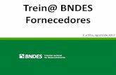 Trein@ BNDES Fornecedores - Associação Brasileira da ... · Roteiro do treinamento. ... No caso de esquecimento da senha de um usuário qualquer (não master), ... • Balanço