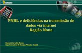 PNBL e deficiências na transmissão de dados via internet ... · Bruno de Carvalho Ramos ... 100% até 31 de dezembro de 2013; 80% da área urbana do Distrito Sede. Capitais de Estado,
