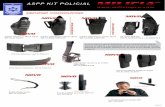 ASPP KIT POLICIAL - miliciapro.com · Saco para Transporte de equipamento. Ref. 5.11.59049.COP (PVP € 65,00)-Oferta limitada a um saco por encomenda Condições gerais: Válido