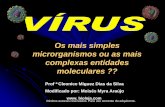 Os mais simples microrganismos ou as mais complexas ...acessoeducar.com.br/materias/biologia/ap_introducao_virus.pdf · www. bioloja.com Direitos autorais reservados. Para uso somente