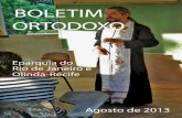Boletim de agosto - igrejaortodoxa.com de agosto.pdf · O Boletim Ortodoxo é um órgão informativo da Eparquia do Rio de Janeiro e Olinda-Recife - Igreja Ortodoxa Autocéfala da