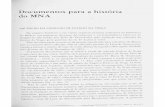 documentos historia MNA - DGPC | Direção Geral do Património … · 2015-01-26 · de 1894, Leite de Vasconcelos, já como Director do Museu Etnográfico, escreve o seu primeiro