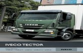 IVECO TECTOr Tector 170E25 / 170E25T / 240E25 / 240E25 S / 260E25 Motor Iveco FPT Tector 6 cilindros em linha, 4 válvulas por cilindro, gerenciamento eletrônico (ECU), comando de