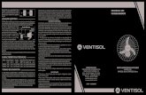 8799 - Manual - Ventisol - VOP 50-60 NEW - 20180829 · manual do consumidor ventilador oscilante new modelos: parede 50cm | parede 60cm fabricado por: ventisol ind. comercio s/a.