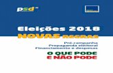 NOVAS REGRAS - espacodemocratico.org.brespacodemocratico.org.br/wp-content/uploads/2018/06/Eleições... · Caminhada, passeata e carreata PODE A partir do dia 16 de agosto até as