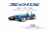 MANUAL DO OPERADOR - Solis Tractorssolistractors.pt/wp-content/uploads/2015/09/Manual-SOLIS-60-75-90.pdf · A informação fornecida neste manual é precisa e a mais atualizada no