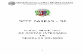 SETE BARRAS - SParquivos.ambiente.sp.gov.br/cpla/2017/05/sete-barras.pdf · Municipal de Sete Barras, aprovado e referendado em audiência pública, ... Programa de Gerenciamento
