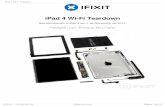 iPad 4 Wi-Fi Teardown - ifixit-guide-pdfs.s3. iPad 4 Wi-Fi Teardown N³s derrubaram o iPad 4 em