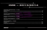 IME – 2013/2014 - fariasbrito.com.brfariasbrito.com.br/sistemas/comentario/upload/files/CadernodeProva... · IME – 2013/2014 PROVAS OBJETIVAS – 1º DIA Matemática ..... 5