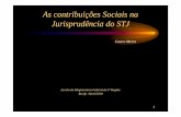 As contribuições Sociais na Jurisprudência do STJ · O DL 1.422/75 foi recepcionado como lei formal pela Constituição de 88, segundo ... Comércio, consoante a classificação