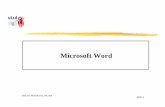 Microsoft Wordhome.utad.pt/~oliveira/mword1_pmo.pdf · I. Word 2000 (/XP/2003) 1. ... Formatação de Texto 8. Impressão 9. ... ¾Premir a tecla de Atalho (Short Key), ¾Inserir