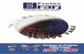 Catálogo de Productos Products Catalogue 2007 • 2008farj.com.br/conteudo/download/Cat-2007-2008.pdf · de sistemas de freio a ar. ... jogo de reparo parcial para cabeÇote compressor