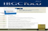 IBGC 59 - Instituto Brasileiro de Governança Corporativa · Criados com o objetivo de disseminar localmente as boas práticas de Governança Corporativa em diferentes Estados brasileiros,