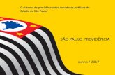 O sistema de previdência dos servidores públicos do Estado ... · O Estado de São Paulo possui protocolado junto ao INSS, por meio de sistema federal administrado pela DATAPREV,