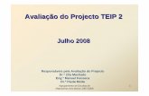 Avaliação do Projecto TEIP 2 - aematosinhos.ccems.ptaematosinhos.ccems.pt/file.php/1/relatorio_Final_teip2.pdf · pode dever-se ao maior número de turmas de 5º e 6º ano respectivamente,