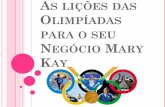 As lições das Olimpíadas para o seu Negócio Mary Kay · ganhar a medalha de prata na final do solo masculino na ginástica artísta dos Jogos Olímpicos Rio 2016. Aos 30 anos,