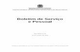 Boletim de Serviço e Pessoal - CEFET-MG · Boletim de Serviço e Pessoal | nº 9 ... de 25 de novembro de 2014; (iii) ... II – Cláudia Pereira Resende Santos; III ...