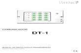 COMUNICADOR DT-1 - media.bc.ptmedia.bc.pt/multimedia/ARTIGOS_DOCS/DT1compacto BASE PT 2010.pdf · 1234 + [#] (LED TROUBLE Pisca.) ... Se o modo de duas mensagens estiver seleccionado