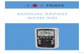 Manual Rápido WENS 900 - frata.com.brfrata.com.br/wp-content/uploads/2018/09/Manual_WENS_900.pdfObrigado por ter adquirido este produto com a qualidade Frata. O Analisador de Baterias