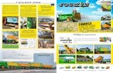 A QUALIDADE JOSKIN · Receba um manual de ... ização de qualidade de largura ampla ... • Descarga com correia transportadora e parede dianteira móvel