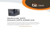 Manual - APC Smart-UPS 2200 VA - Bz Tech · Este manual e o guia de segurança estão disponíveis em ... Notifique a transportadora e o revendedor em caso de ... Em situações de