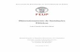 Dimensionamento de Instalações Elétricas · Resumo O processo de dimensionamento de instalações elétricas exige um grande conhecimento das Regras Técnicas das Instalações