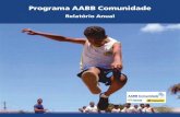 Programa AABB Comunidade · Ficha Técnica Redação Gerência de Desenvolvimento de Pessoas ... todos, sustentada na crença de que é possível a construção coletiva de um mundo