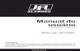 Manual do usuário - jflalarmes.tecnologia.wsjflalarmes.tecnologia.ws/uploads/jfl-download-convencionais-manual... · Para opção via teclado é necessário executar os passos 1,2