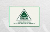 Superintendência da Zona Franca de Manaus SAO Coordenação ...site.suframa.gov.br/assuntos/zfv/eventos/evento-3/03-apresentacao... · industrializados - ipi . a entrada de mercadoria