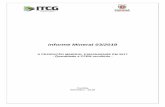 Informe Mineral 03/2018 - itcg.pr.gov.br · função da não observância da unidade de informação (grama, kilograma, litro, m 3 , tonelada e quilate) associados a erros pela não