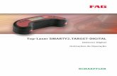 Top-Laser SMARTY2.TARGET-DIGITAL - schaeffler.com · No caso de polias sem imã, fixar o equipamento de medição com ... Exemplo Um erro angular de 0,25° com 0,1m de distância
