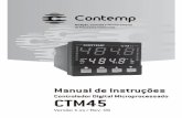 Medição, Controle e Monitoramento de Processos Industriais · Entrada de sensores 7, 8, 9 e 10 Entrada para sensores de Temp., Tensão e Corrente C / PV 11 e 12 Saída de Controle
