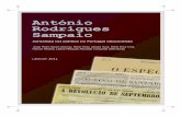 Livro produzido no âmbito do projecto “Teorização do ... · insigne em Portugal e fora do Reino, e que mais atribulado foi nas 1 Nominalmente, António Rodrigues Sampaio surge